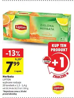 Intermarche Herbata Lipton oferta