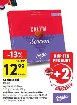 Intermarche Czekoladki Milka oferta