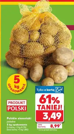 Kaufland Ziemniaki jadalne 5 kg Kaufland oferta