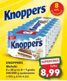 Kaufland Wafelki Knoppers 8-pak Storck oferta