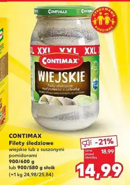 Kaufland Filety śledziowe wiejskie Contimax oferta