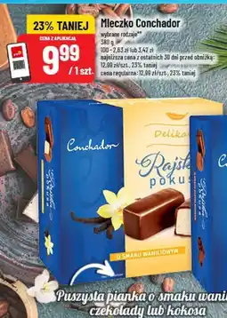 Polomarket Mleczko Conchador Rajska Pokusa oferta