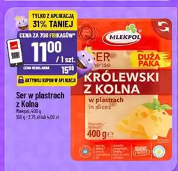 Polomarket Ser w plastrach z Kolna Mlekpol Królewski oferta