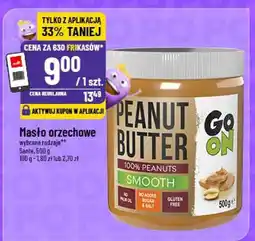 Polomarket Masło orzechowe Go On Smooth oferta