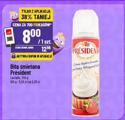 Polomarket Bita śmietana President oferta