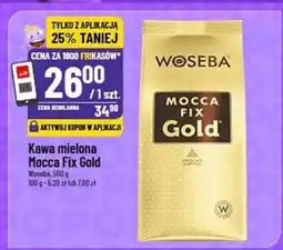 Polomarket Kawa mielona Mocca Fix Gold Woseba oferta