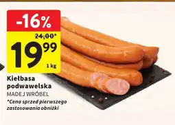Intermarche Kiełbasa podwawelska Madej Wróbel oferta