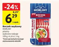 Intermarche Boczek wędzony Morliny plastry oferta