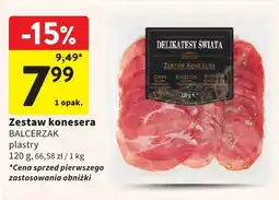 Intermarche Zestaw konesera Balcerzak plastry oferta