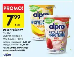 Intermarche Deser roślinny Alpro oferta