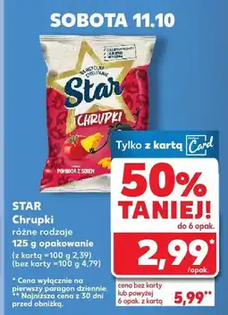 Kaufland Chrupki różne rodzaje Star oferta