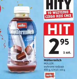 Intermarche Napój mleczny Müllermilch oferta