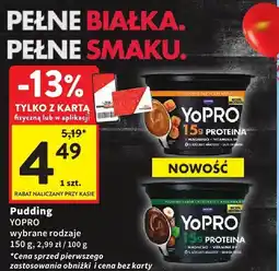 Intermarche Pudding YOPRO oferta