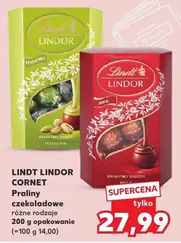 Kaufland Praliny Lindor pistacjowe Lindt oferta