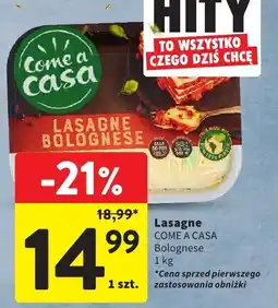 Intermarche Lasagne bolognese Come a Casa oferta