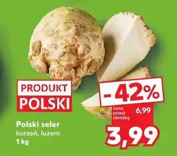 Kaufland Seler korzeń luzem Kaufland oferta