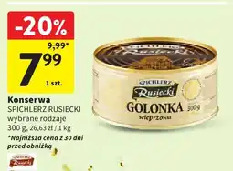 Intermarche Konserwa GOLONKA RUSIECKI oferta