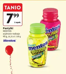 Intermarche Cukierki pastylki Mentos oferta