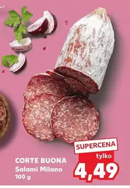 Kaufland Salami Milano Corte Buona oferta