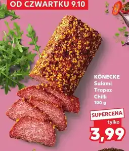 Kaufland Salami Trapez Chili Könecke oferta