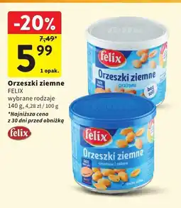 Intermarche Orzeszki ziemne Felix oferta