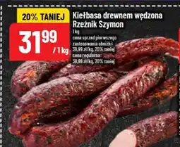 Polomarket Kiełbasa drewnem wędzona Rzeźnik Szymon oferta