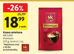 Intermarche Kawa mielona MK Cafe Premium oferta