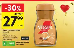 Intermarche Kawa rozpuszczalna Nescafe Crema oferta