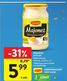 Intermarche Majonez dekoracyjny Winiary oferta
