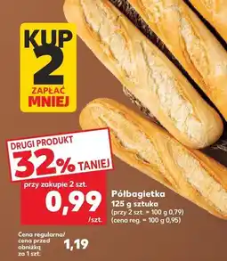 Kaufland Półbagietka Kaufland oferta