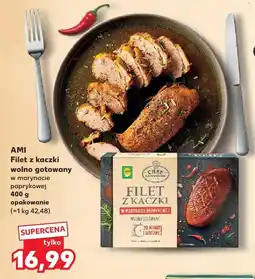 Kaufland Filet z kaczki wolno gotowany w marynacie paprykowej AMI oferta