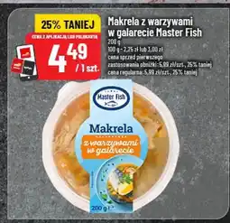 Polomarket Ryba makrela z warzywami w galarecie Master Fish oferta