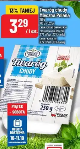 Polomarket Twaróg chudy Mleczna Polana oferta