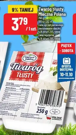Polomarket Twaróg tłusty Mleczna Polana oferta