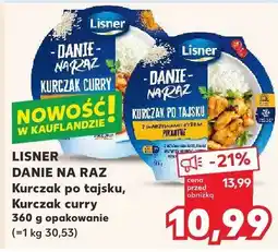 Kaufland Danie na raz: kurczak po tajsku Lisner oferta