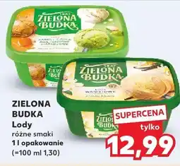 Kaufland Lody różne smaki Zielona Budka oferta
