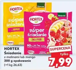Kaufland Śniadanie z malinami Hortex oferta