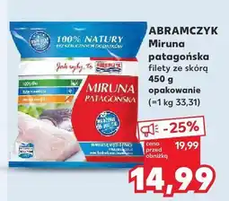 Kaufland Miruna patagońska filety ze skórą Abramczyk oferta