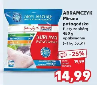 Kaufland Miruna patagońska filety ze skórą Abramczyk oferta