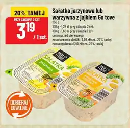 Polomarket Sałatka jarzynowa lub warzywna z jajkiem Go Love oferta