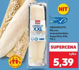 Kaufland Miruna nowozelandzka SuperFilet XXL Abramczyk oferta