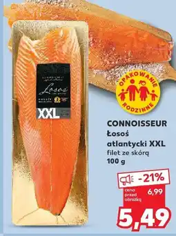 Kaufland Łosoś atlantycki filet ze skórą XXL Connoisseur oferta
