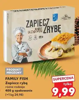 Kaufland Ryba w sosie grzybowym Zapiecz rybę Family Fish oferta