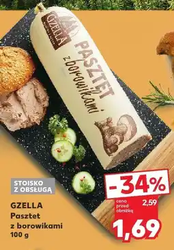 Kaufland Pasztet z borowkami Gzella oferta