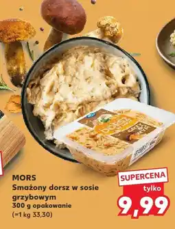 Kaufland Dorsz smażony w sosie grzybowym Mors oferta
