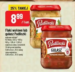 Polomarket Flaki wołowe lub gulasz Pudliszki oferta