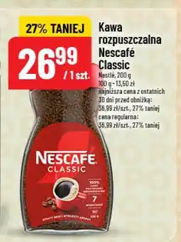 Polomarket Kawa rozpuszczalna Nescafe Classic oferta