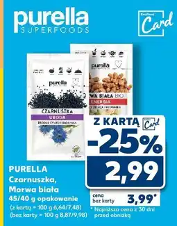 Kaufland Czarnuszka Purella oferta