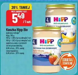 Polomarket Kaszka Hipp Bio wybrane rodzaje oferta
