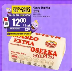 Polomarket Masło extra Osełka Górska Sobik oferta